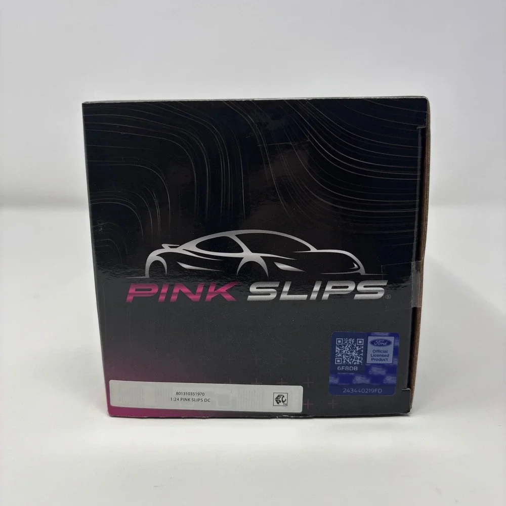 2024 Ford Mustang Dark Horse Jada Pink Slips Diecast Car Black Pink 1:24 New